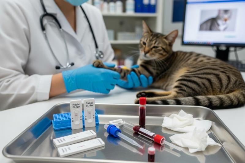 Entenda a Importância dos Testes de FIV e FeLV para a Saúde dos Gatos